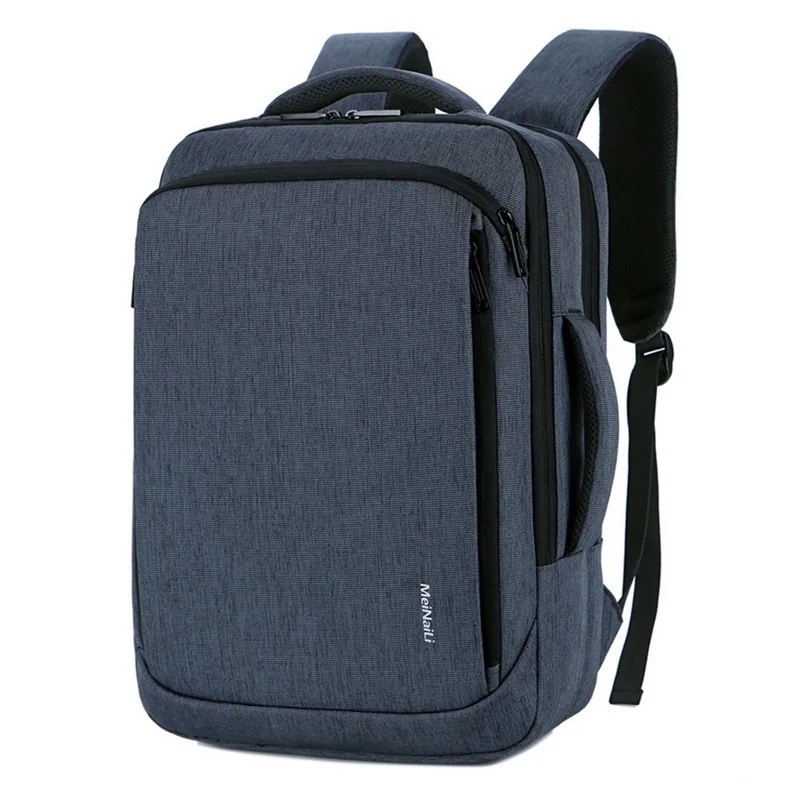 blue 2 LOOZYKIT рюкзак для ноутбука мужские рюкзаки бизнес ноутбук Mochila водонепроницаемый рюкзак зарядка через usb сумки для путешествий - Цвет: blue 2
