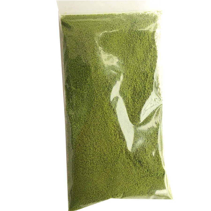 Порошок дерева для архитектурных моделей 30 г желто зеленый зданий поездов Хо