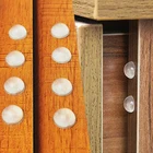 Самоклеящийся демпфер для мебели, противоударный стопор из частиц, Резиновый Буфер Заслонки для двери шкафа, мебельная фурнитура