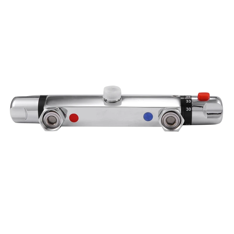

Chrome Thermostatic Bar Shower Mixer Valve Anti Scald Tap Promotion