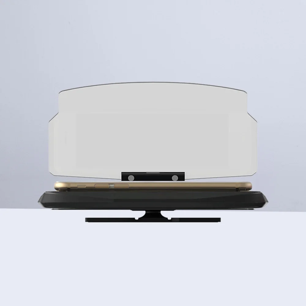 

Car HUD Head Display Projector Phone Navigation GPS Holder Non-slip Mat (Black)