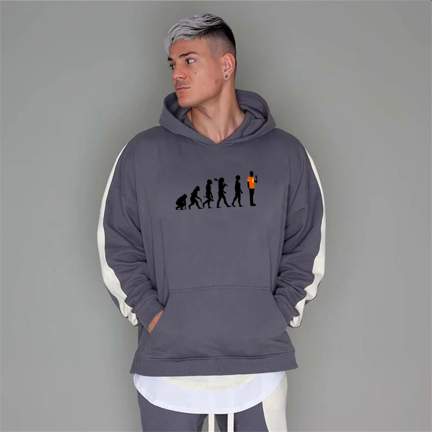 High quality men's sweatshirts Fashion men's hoodies Spring/summer hip hop hoodies men's long sleeves