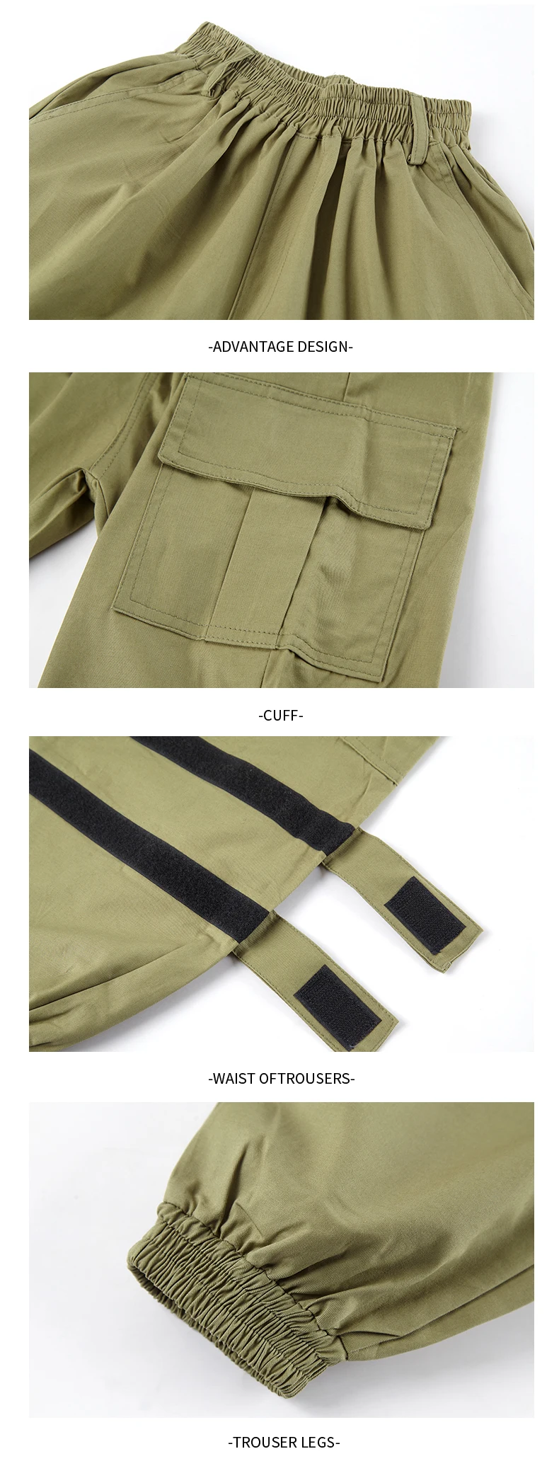 Children Jazz Dance Costumes Kids Black Tops Green Pants Outfit Hip Hop Clothing For Girls Street Dance Performance Wear SL1972