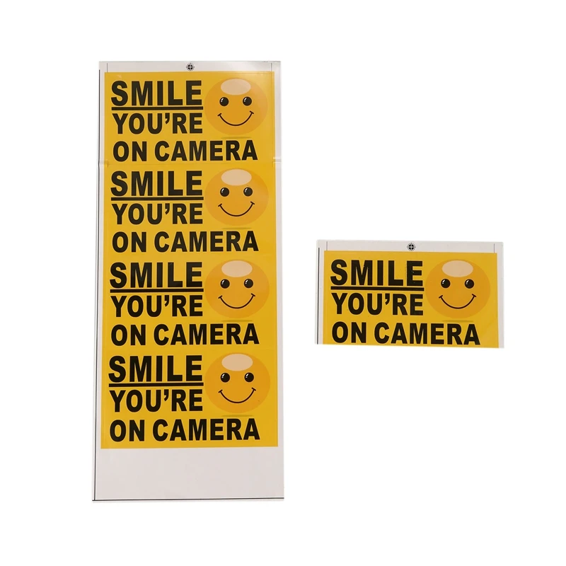 5x &quotУлыбка вы находитесь на Камера&quot самоклеящаяся видео сигнал Безопасность