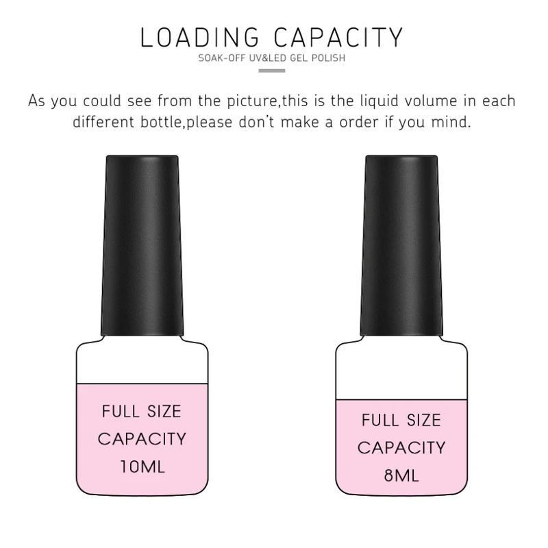 Набор неоновых гель-лаков DOCATY для маникюра Полупостоянный Светодиодный УФ-лак