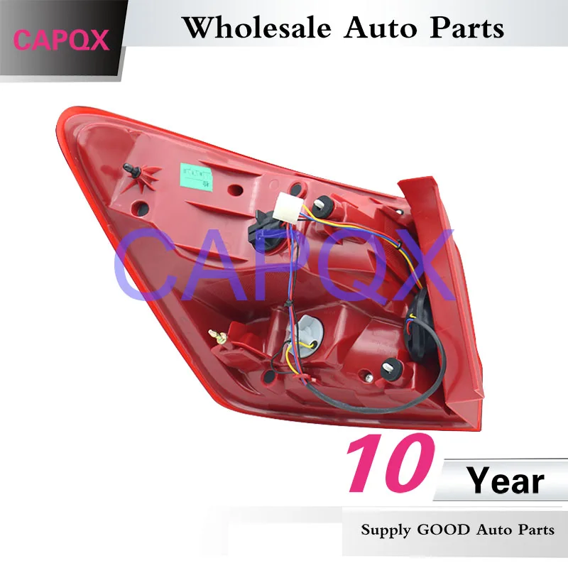 CAPQX 4 шт./компл. задний тормозной светильник для Chevrolet Cruze 2015 2016 2017 фонарь taillamp