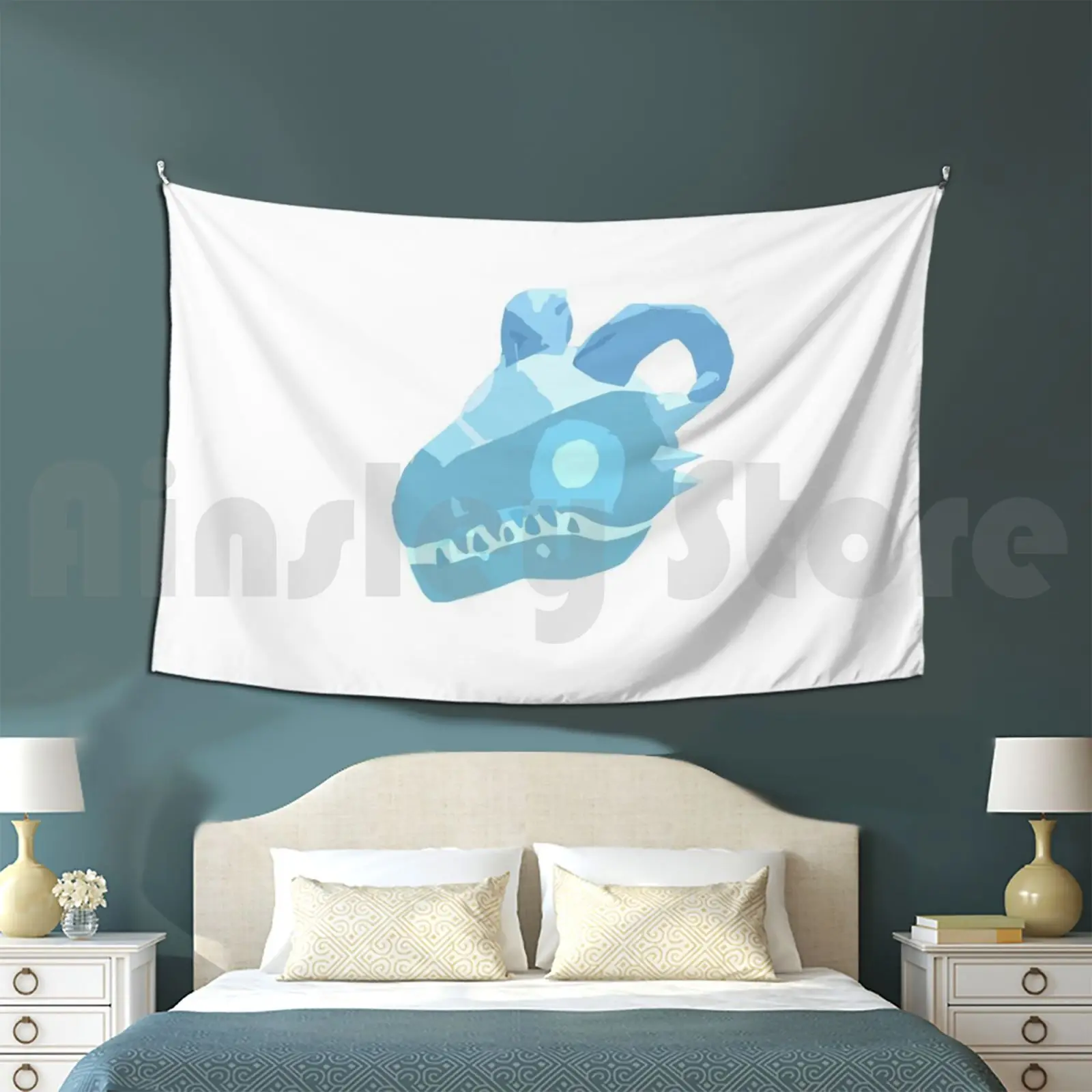 

Adopt Me Frost Dragon Illustration Face Tapestry Living Room Bedroom Adopt Me Adopt Me Adopt Me Pets Adopt Me Pet