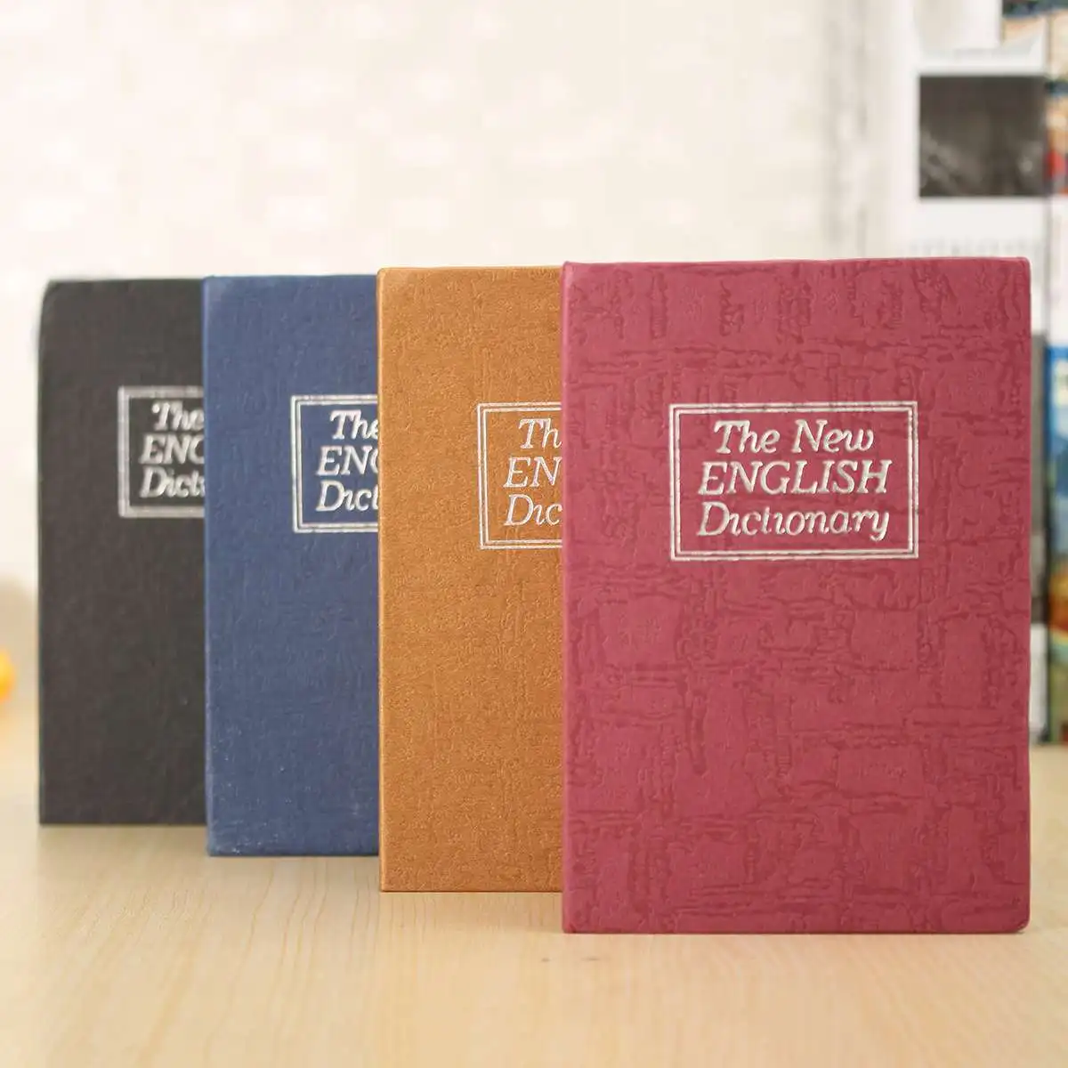 Наличные деньги хранения монет ювелирная для ключей шкафчик словарь Мини Сейф