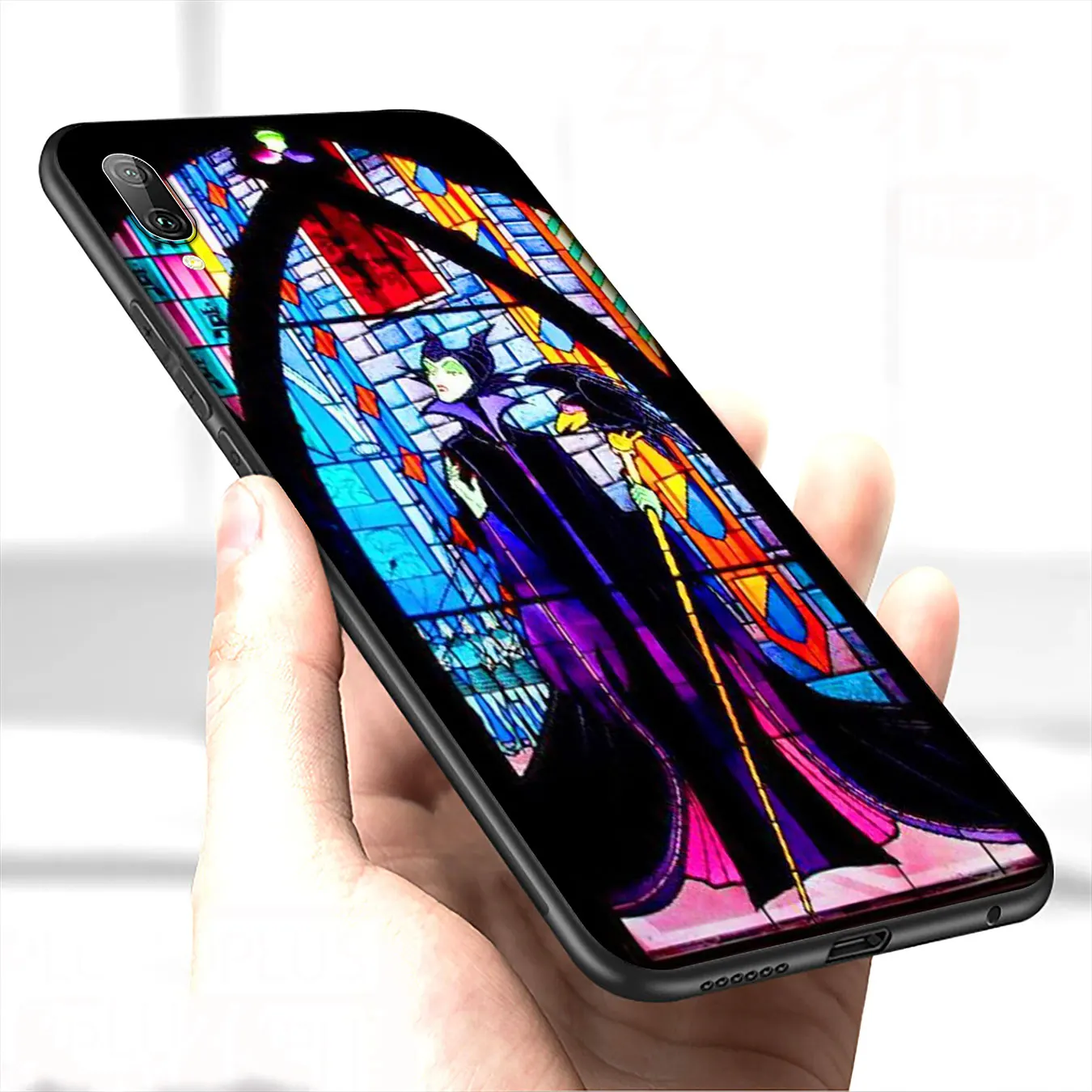 Мягкий силиконовый чехол для телефона IYICAO The witch maleficent Huawei Mate 30 20 10 Pro черный Nova 5i 4 3