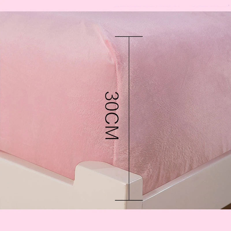 Утолщенный бархат с кристаллами теплый чехол для кровати стеганый матрас мягкий