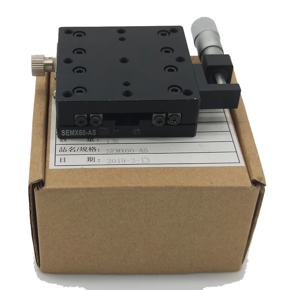 60*60 мм X Axis ручное перемещение стандартный способ линейная Съемная раздвижная