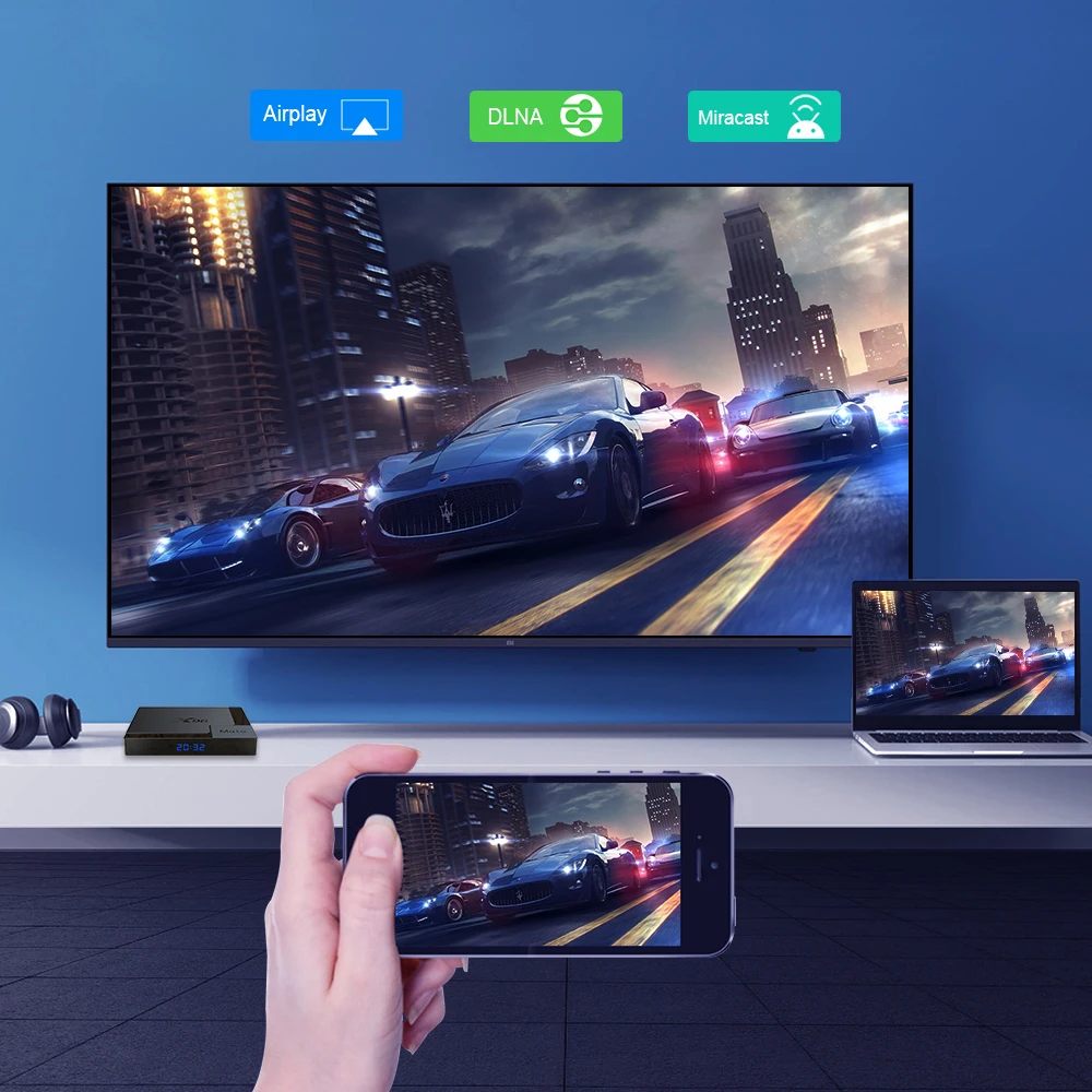 ТВ приставка Rigal Android 10 4 ядра + 32/64 ГБ 4k Bluetooth|ТВ-приставки и медиаплееры| |
