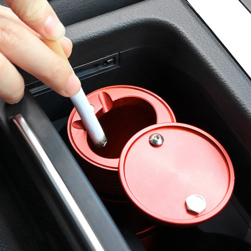 Универсальный автомобильный держатель пепельницы цилиндр для мусора