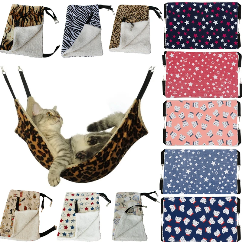 Мягкий гамак для домашних животных 12 цветов|Клетки| |