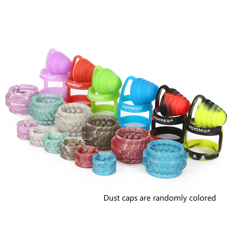 1 шт. VapeSMOD змеиная кожа сменная стеклянная трубка + капельный наконечник для TFV8 BABY