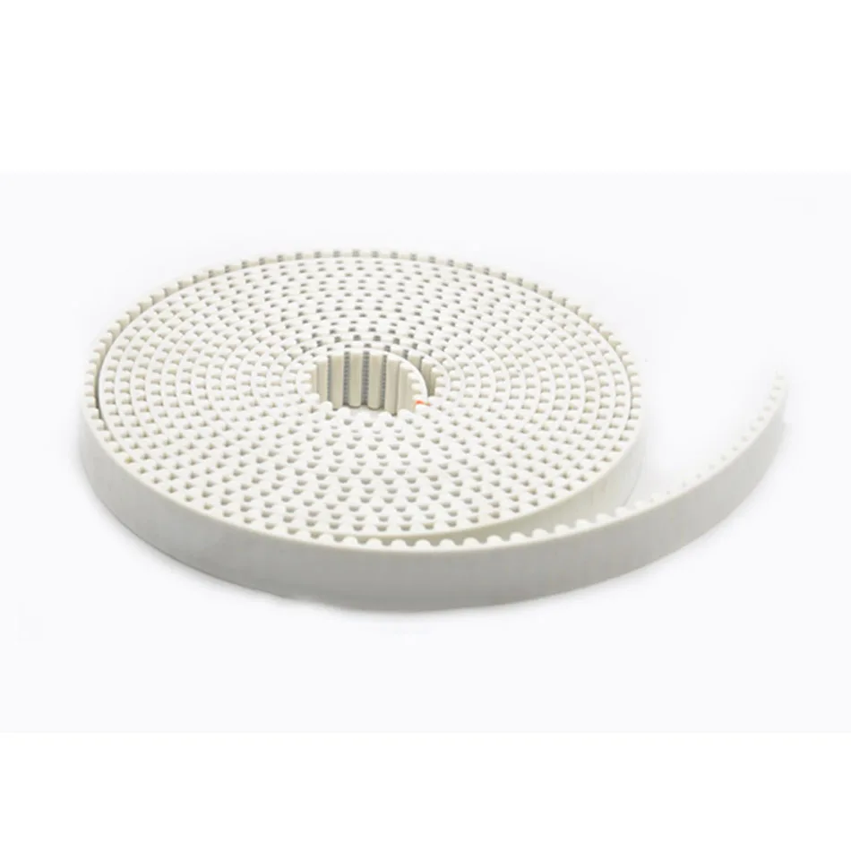 1 метр открытым ремня полиуретана полиуретан со стальным сердечником белый Цвет