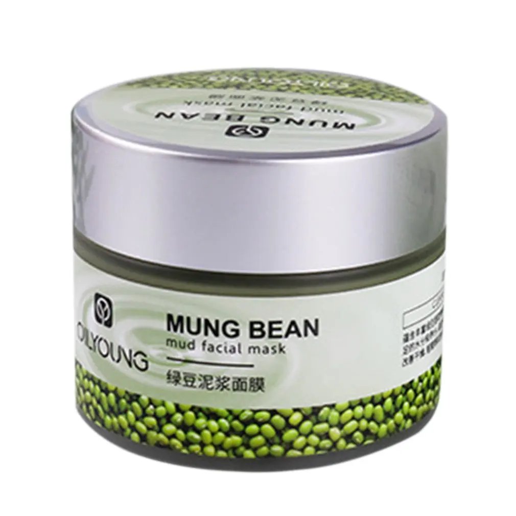 Питание Глубокая очистка мунг бобовая паста грязь для маски или крема лица