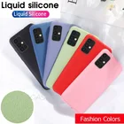 Жидкий чехол для телефона Redmi 9C 9A Note 9S 9 Pro 8T 8A 7A, силиконовый чехол для Xiaomi 10T Pro Mi Note 10 Lite Mi Poco X3 NFC, чехол