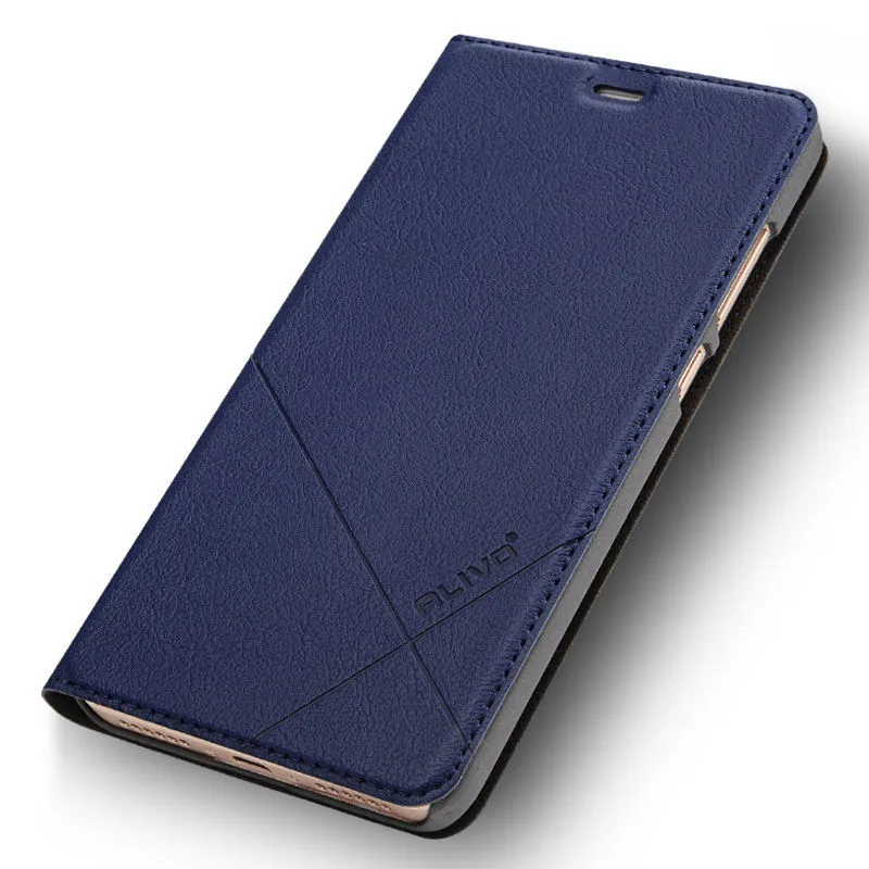 Чехол для Xiaomi Redmi note 6 pro Роскошный Тонкий деловой чехол из искусственной кожи с