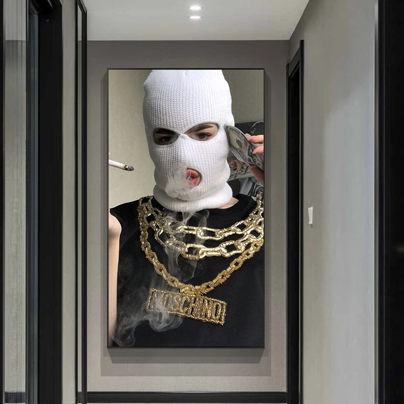 Современная Картина на холсте с изображением маскарада | Дом и сад