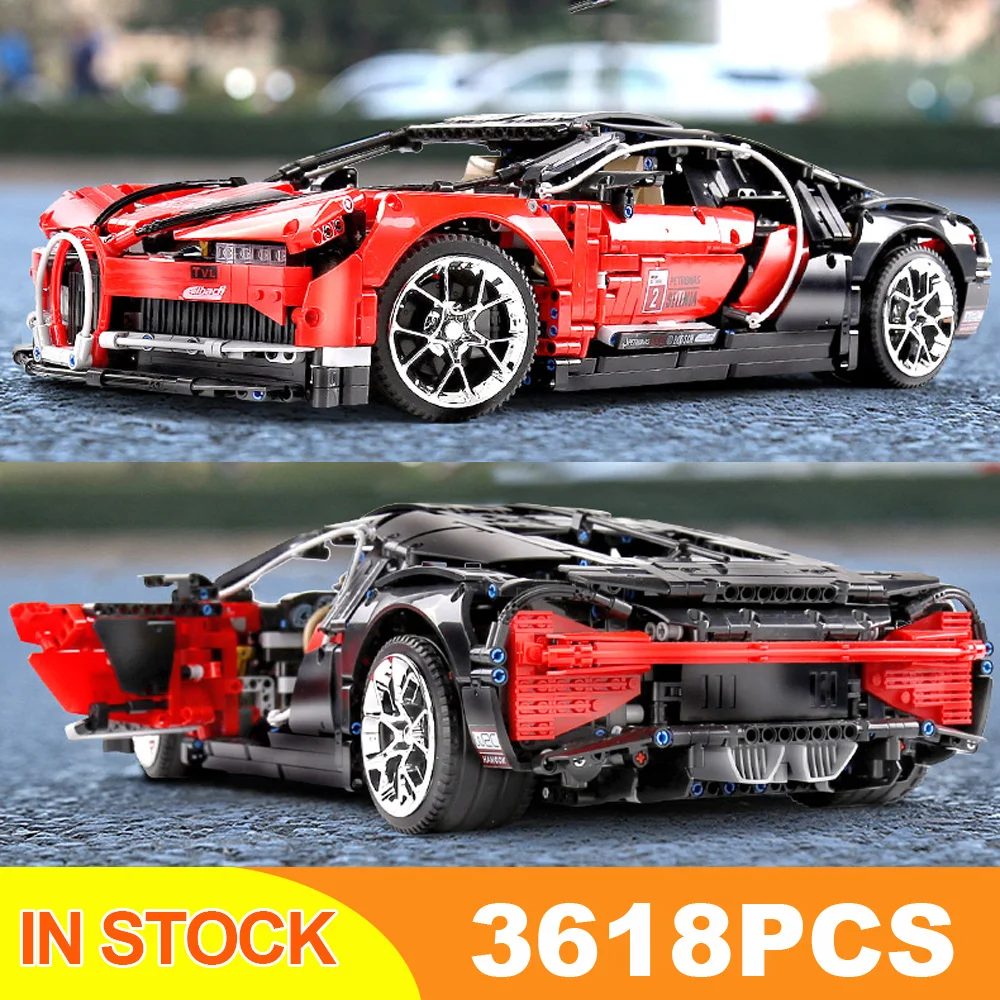 

Детский конструктор Bugatti, совместимый с машинкой