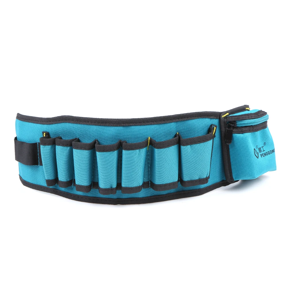 

PENGGONG Multi-functional Waist Tool Bag Pockets Pouch Organizer Oxford Canvas Chisel Repairing Tool Pockets Belt Tool Bag
