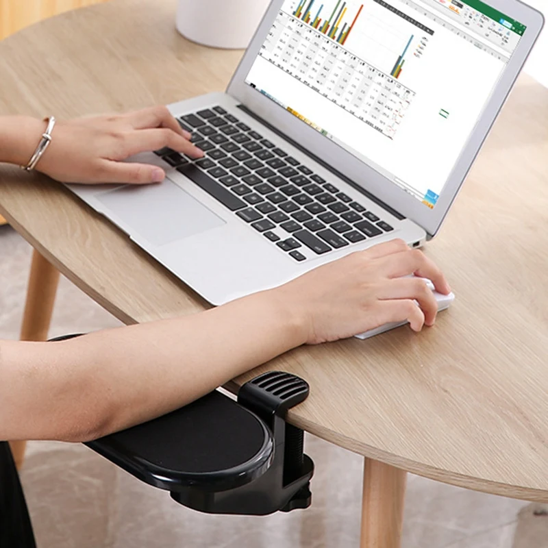 

JK-V2Mini Desktop Extension and Rotation Design, Flat Desktop Computer Hand Bracket