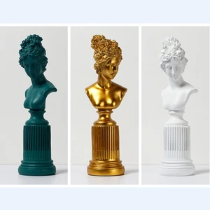 Статуя богини 5 цветов, домашняя скульптура персонажа Фрейи для гостиной, офиса, бара, креативная Модель людей, портретное украшение, подарок