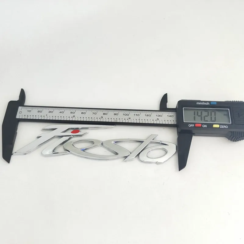 Наклейка 3D Fiesta из АБС пластика аксессуары для стайлинга автомобиля значок на