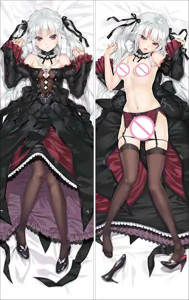 Фото Наволочка для тела renge Bishoujo Mangekyou Kagarino Kirie & Sawatari Shizuku Dakimakura Kannagi Yuuri Alice dorome|body(Aliexpress на русском)