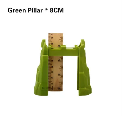 8cm 2 pcs Универсальная железная дорога железнодорожные пути аксессуары совместимы с томатными поездами для Biro детские игрушки для детей рождественские подарки - Цвет: 8cm 2 pcs