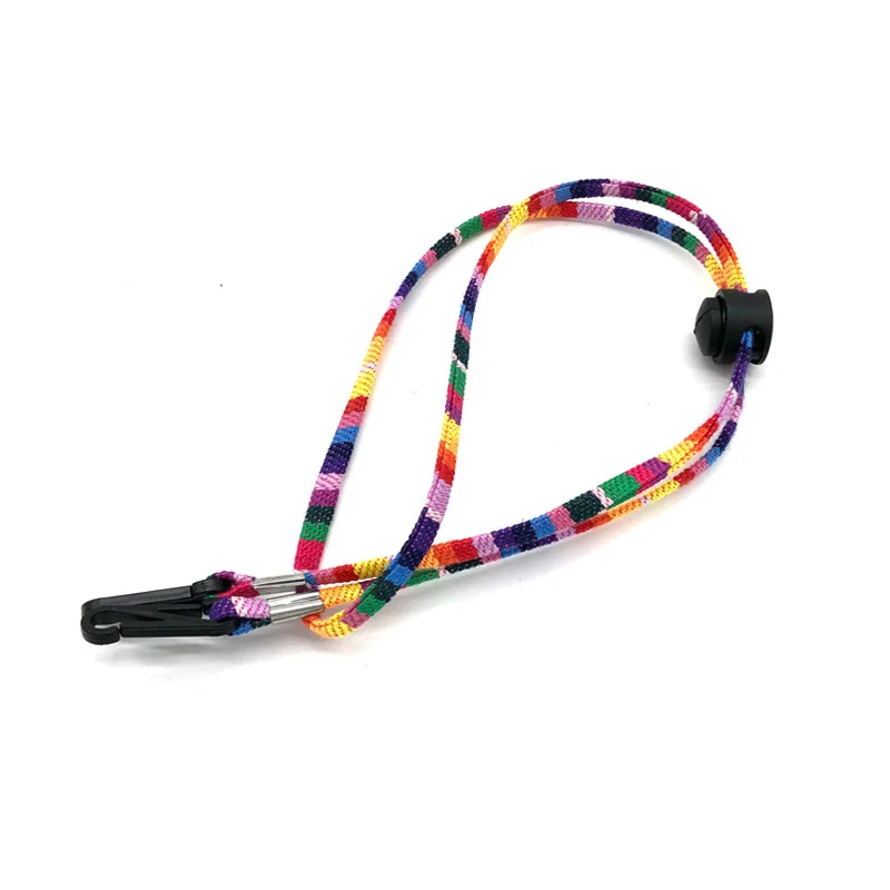 

Mask Hanging Rope Face Mask Lanyard Anti-lost Mask Holder Adjustable Multi-Purpose Traceless Ear Hanging Rope Two Hooks Buckles