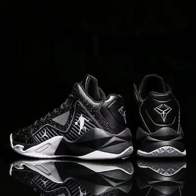 

2022 Brand Couple Sneakers Men Air Cushion Basketball Shoes Retro Women Breathable Mesh leather sports Shoes Male High-top shoe