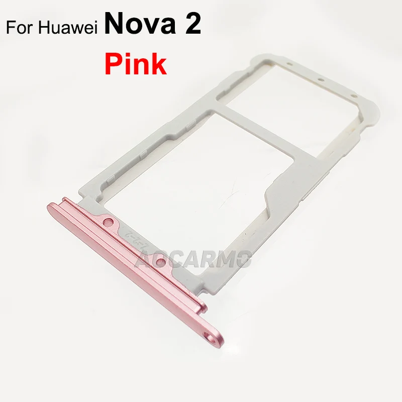 Запасная часть Aocarmo для Huawei Nova 2 SD MicroSD Nano Sim-карта | Мобильные телефоны и аксессуары