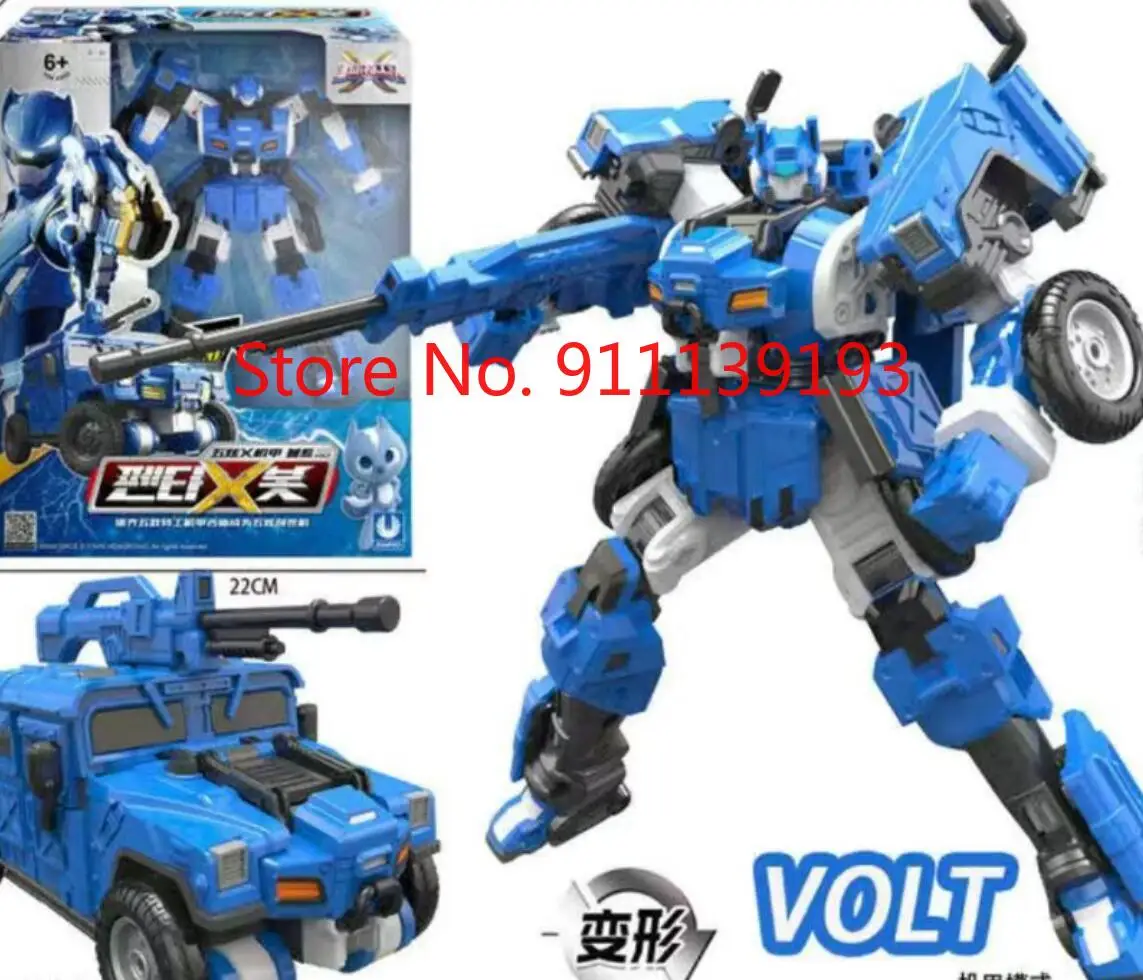 

Mini Force Transformation Tank Robot Toys Action Figures MiniForce X Simulation Fighter Airplane Deformation Mini Agent Toy 2