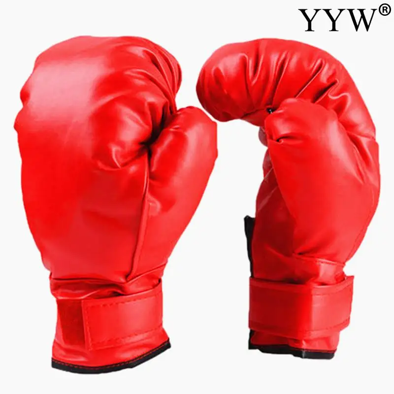 

Boxing Glove For Kids Adult Red Fighting Mma Boxing Sports Leather Gloves Tiger Muay Thai Fight Box Mma Gloves Boxing Sanda