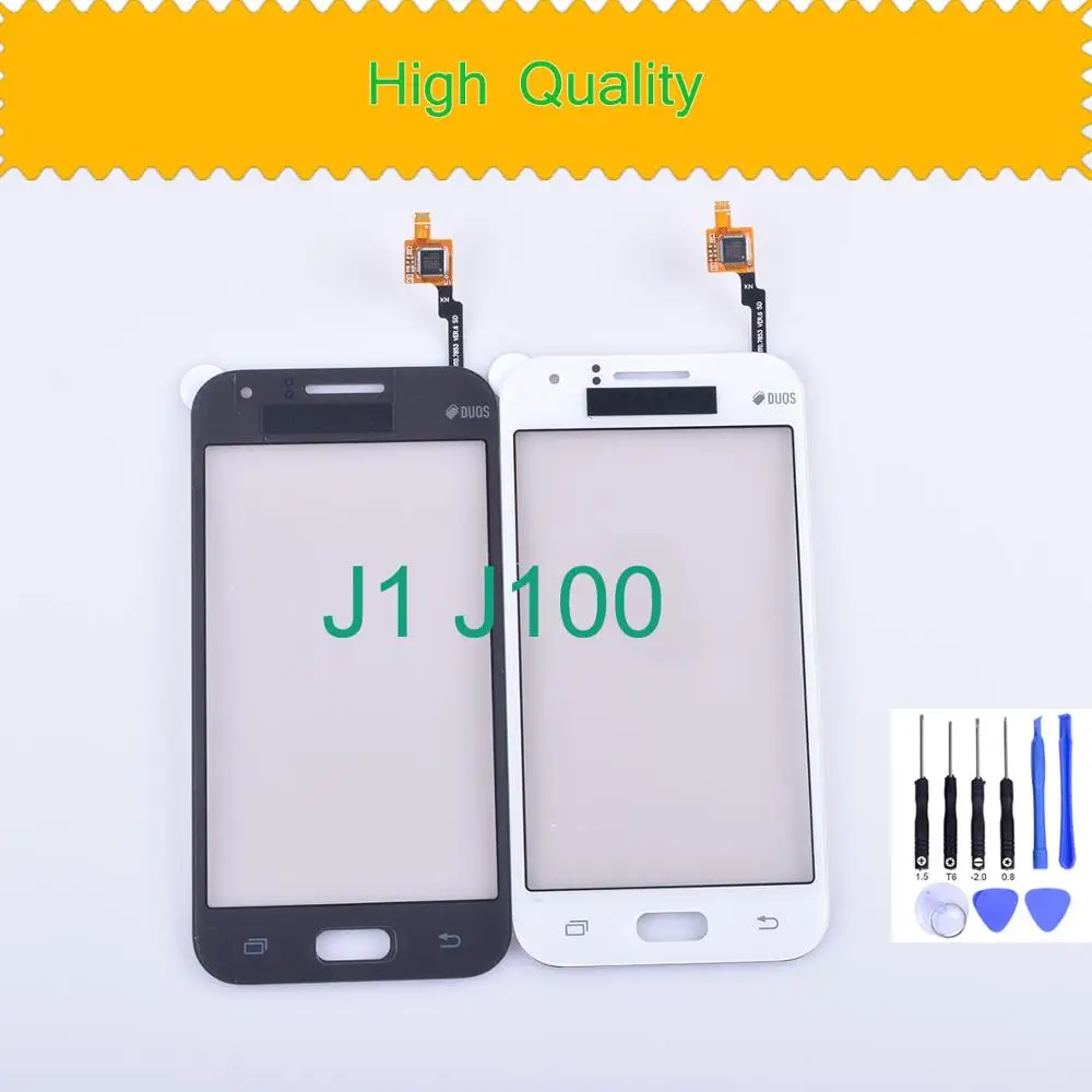 J100 сенсорный экран для Samsung Galaxy J1 J100F дигитайзер J100H J100FN стекло передней сенсорной