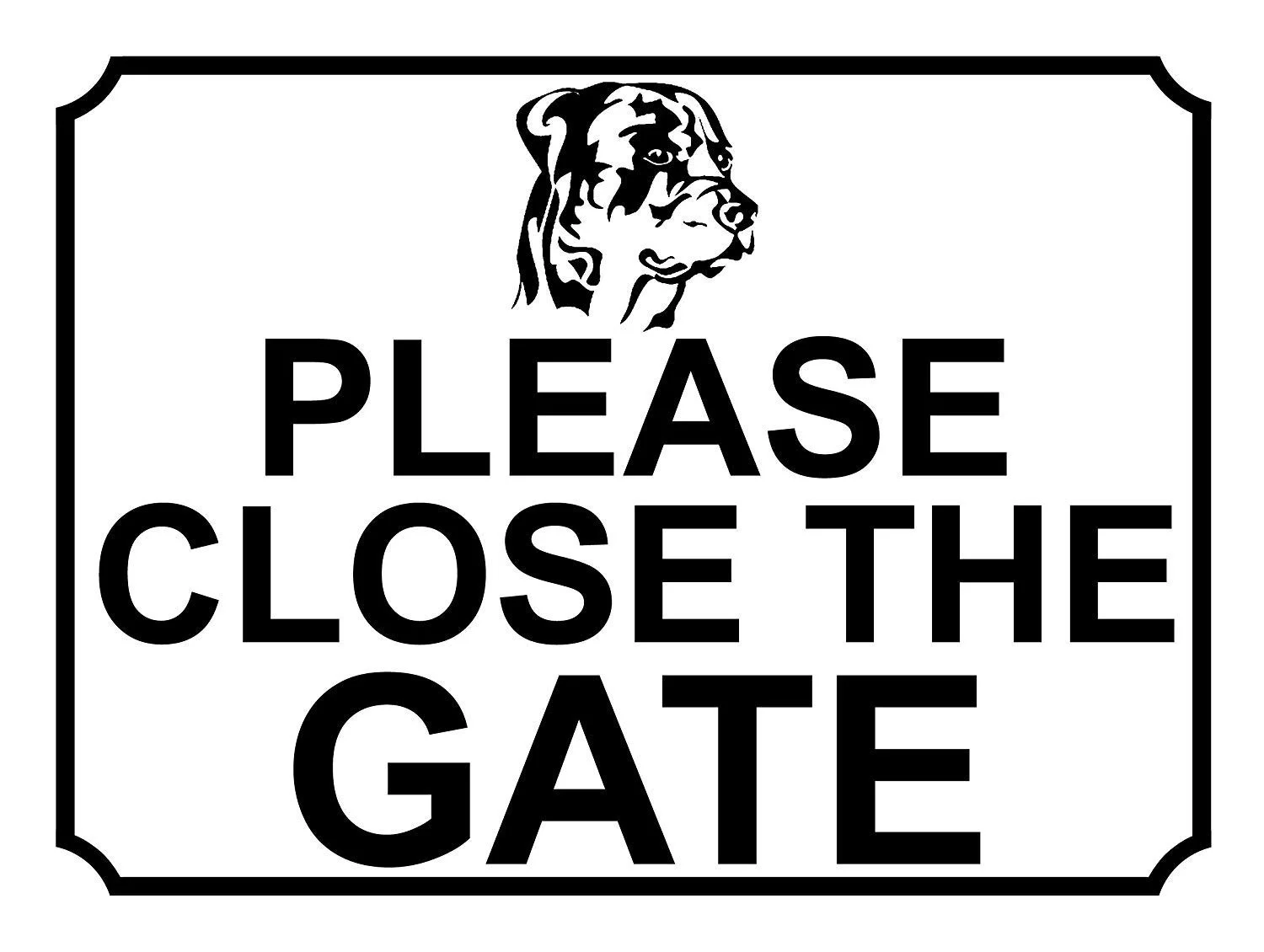 

Please Close the Gate Tin Sign art wall decoration,vintage aluminum retro metal sign