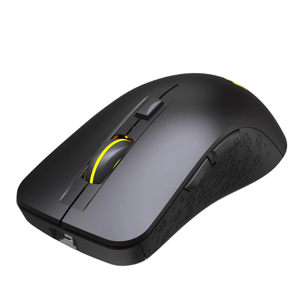 

YWYT Wireless Mouse Bluetooth 5.1 + 2.4G Dual Mode Colorful Luminous Mute Rechargeable Optical Wireless Gaming Mouse