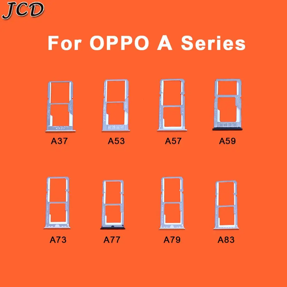 JCD для OPPO A37 A53 A57 A59 A73 A77 A79 A83 адаптер двух SIM карт SD/TF слот лоток смартфона