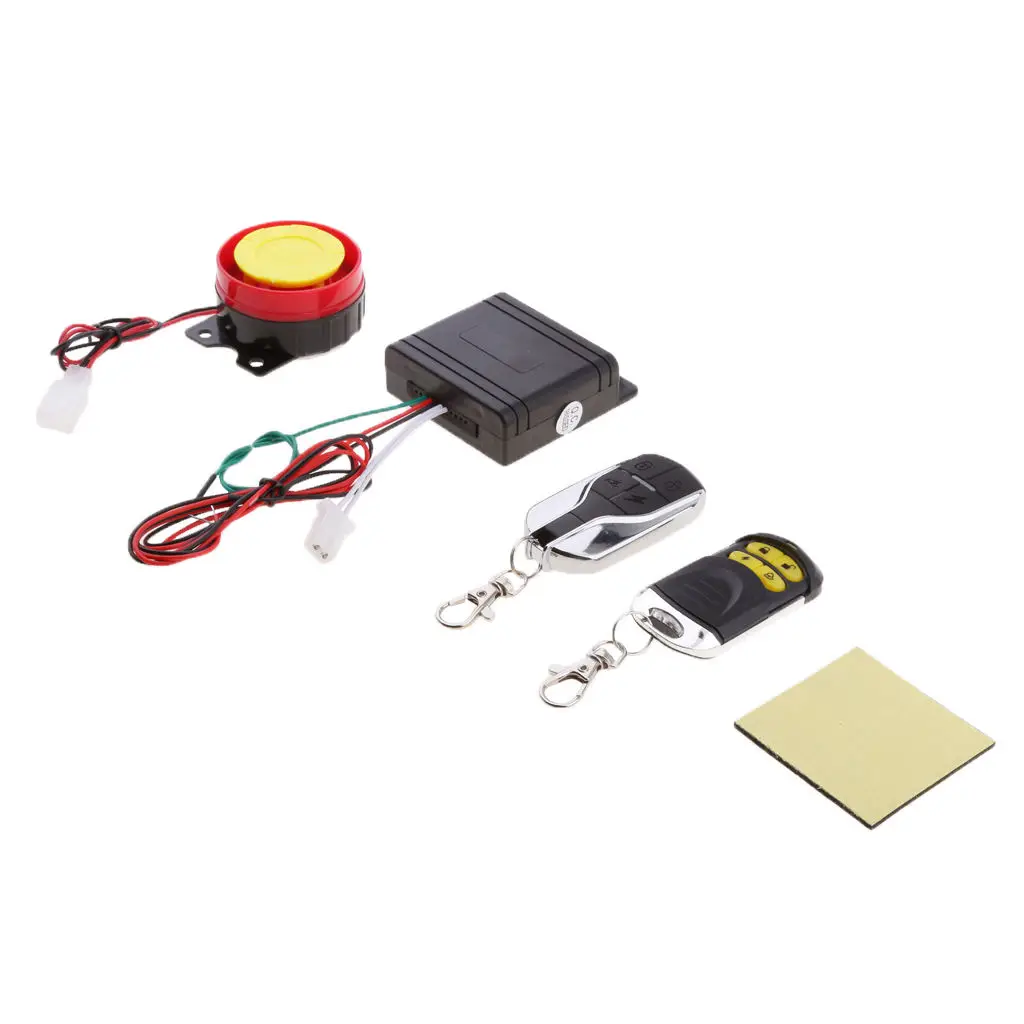 

Electronic System Remote Control Locking Motorcycle Anti-theft Device Horn