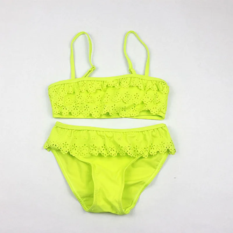 FAVSPORTS 2 предмета купальник для девочек детский детское бикини Infantil 2020 новый