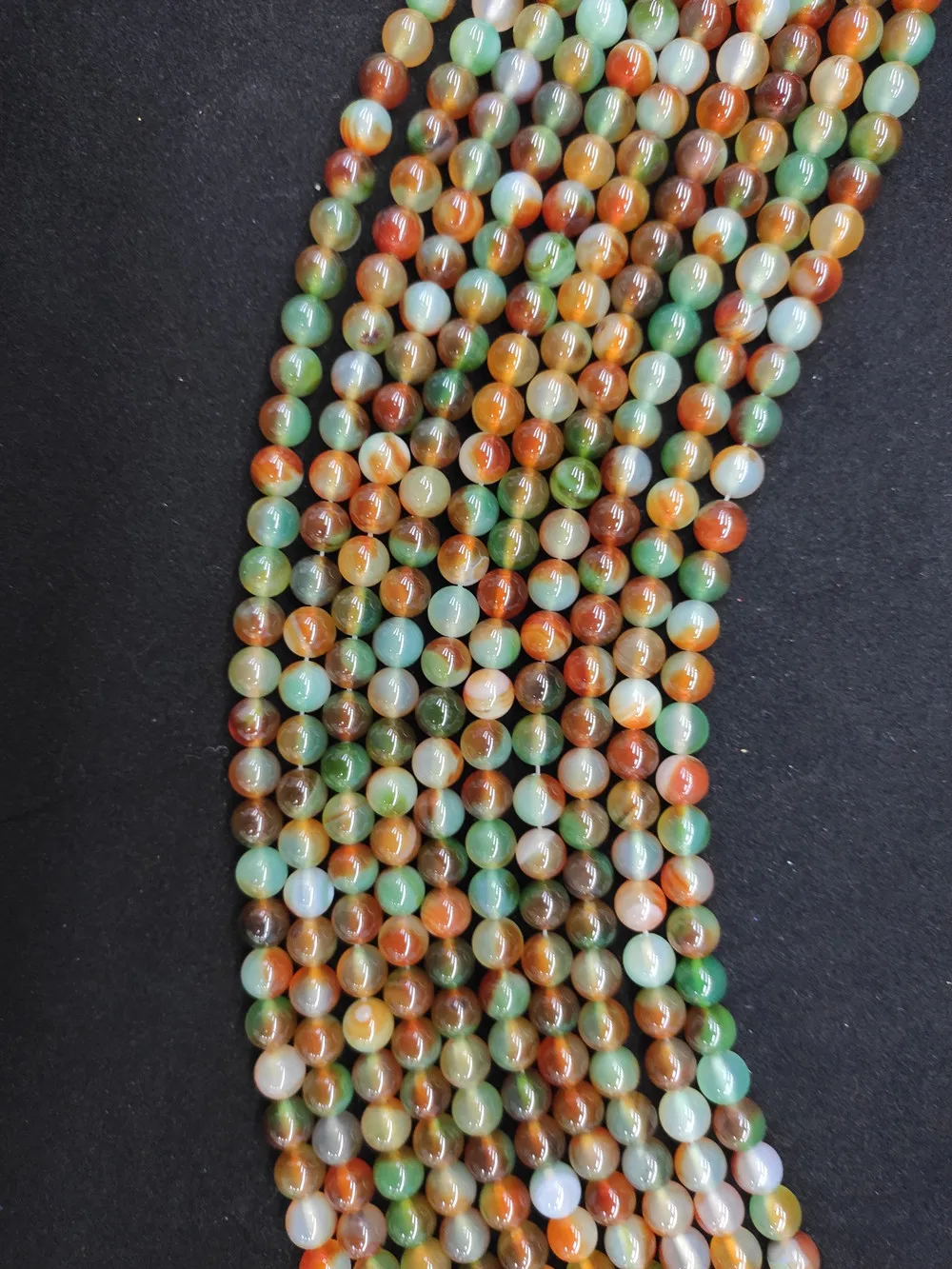 Оптовая продажа бусины из натурального павлина и агата для изготовления