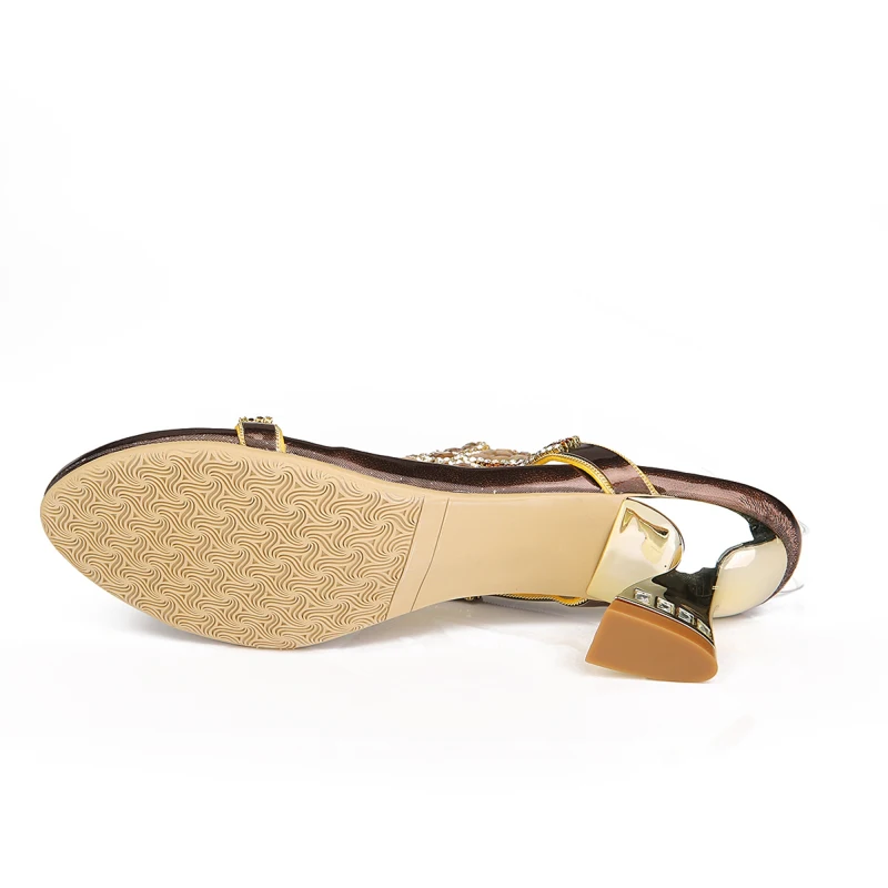 

Christia Bella Large Size Bohemian Style Women Open Toe Sandals High Heels Open Toe Ladies Crystals Sandals New Fashion Shoes