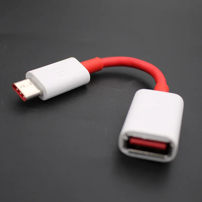 OnePlus оригинальный USB Type-C OTG адаптер конвертер кабель передачи данных для 3 3T 5 6 Three T