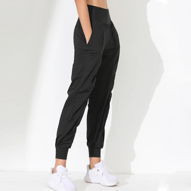High Waist Pants For Women Sweatpants Yoga Wear Sport Fitness Joggers Pants Gym Running Jogging Track Trousers Loose Sportswear