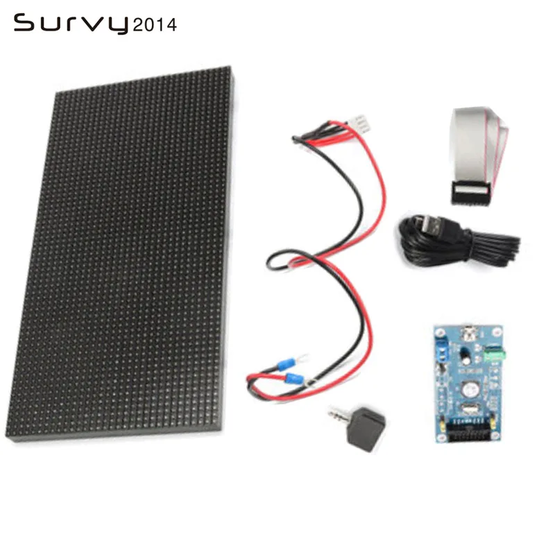 

Music Spectrum Display 6 Modes full color RGB music spectrum display screen LED lights Audio Spectrum diy electronics