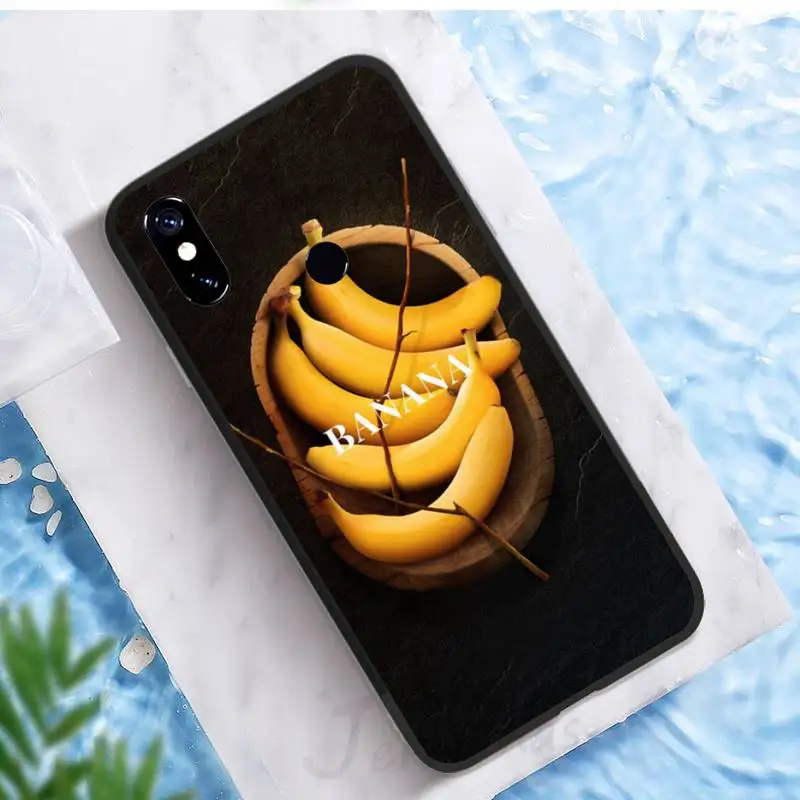 

banana fruits art High quality Phone Case For Xiaomi Redmi note 7 8 9 t k30 max3 9 s 10 pro lite