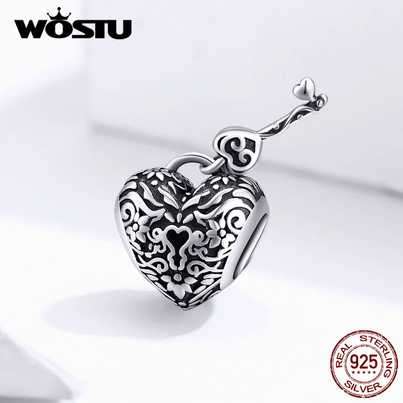 WOSTU 100% Стерлинговое Серебро 925 пробы Волшебная Шляпа амулеты циркониевые бусины