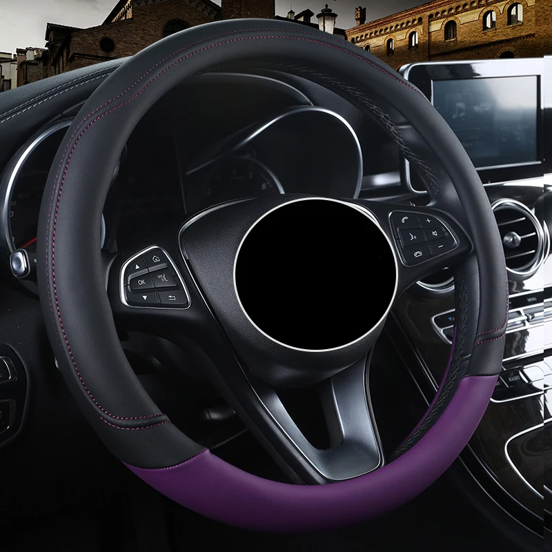 Кожаный Автомобильный Брелок с Steeting колеса Чехлы для Jaguar все модели F PACE XJL XE TYPE XK